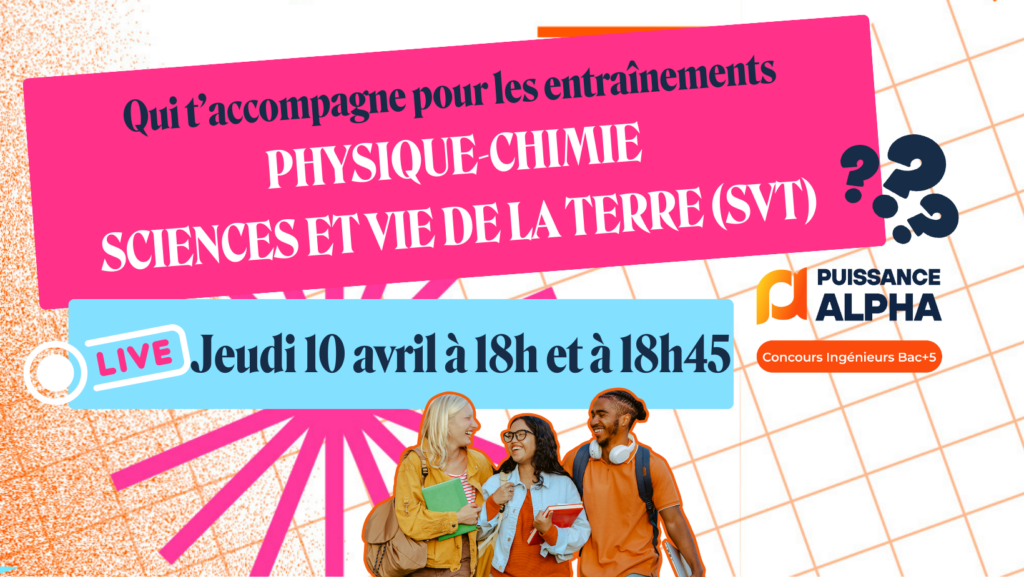 jeudi 10 avril entrainement pc & svt puissance alpha